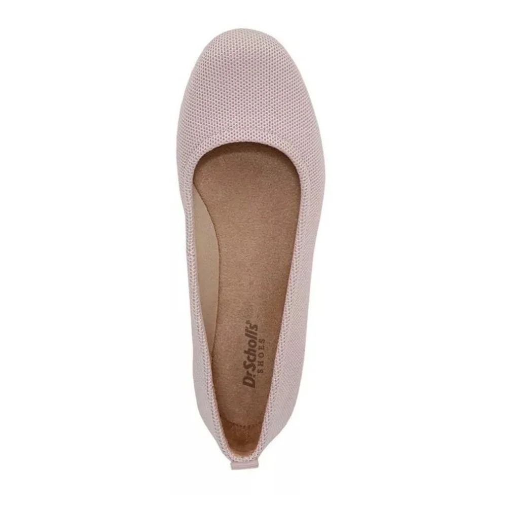 Dr Scholls Size 8 W Wide Blush Pink Timeless Ballerina Flats NEW